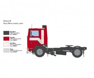 Volvo F12 Intercooler Low Roof Model Kit 1:24