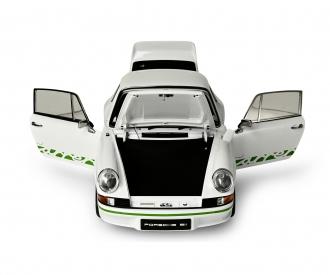 Porsche 911 RS 2.7 Model Car 1:8 White Green