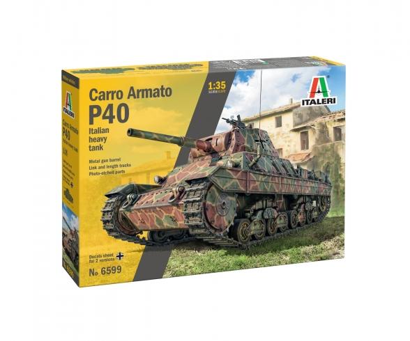 Italeri Carro Armato P40 Model Kit 1:35 Scale