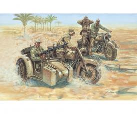 Italeri WWII German Motorcycles Model Kit 1:72