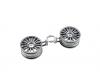 1:10 16-Spoke Wheels, model rims, 26mm grey