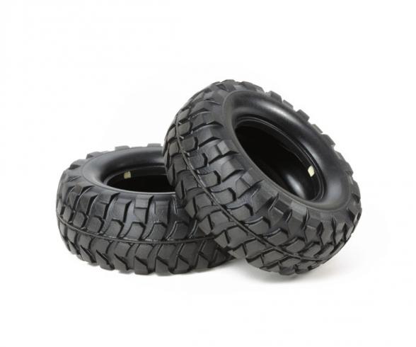 CC-01 Rock Block Tire Soft (2), RC tire set