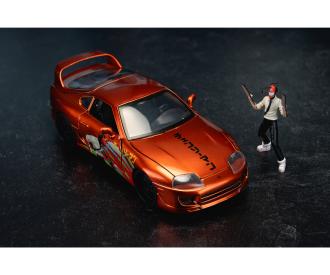 Chainsaw Man 1995 Toyota Supra 1:24