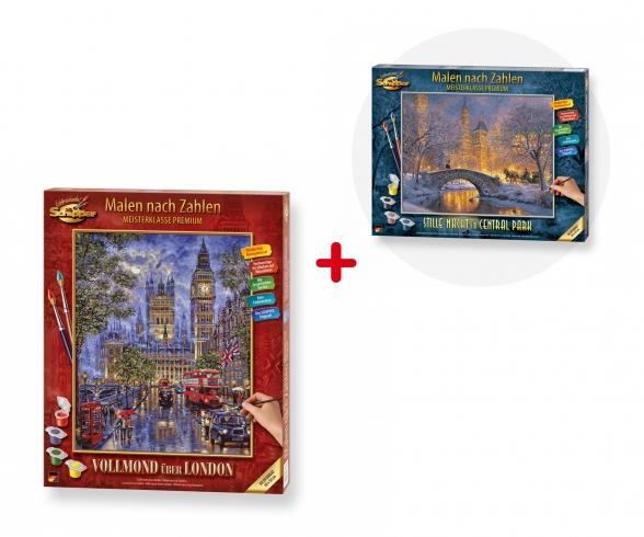 Schipper Cities Painting by Numbers Bundle