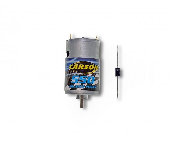 550 Brushed Motor, XS-Chassis spare motor