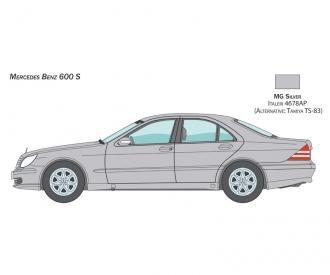 1:24 Mercedes Benz 600S