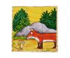 Gruffalo Cube Images en bois 9 cubes
