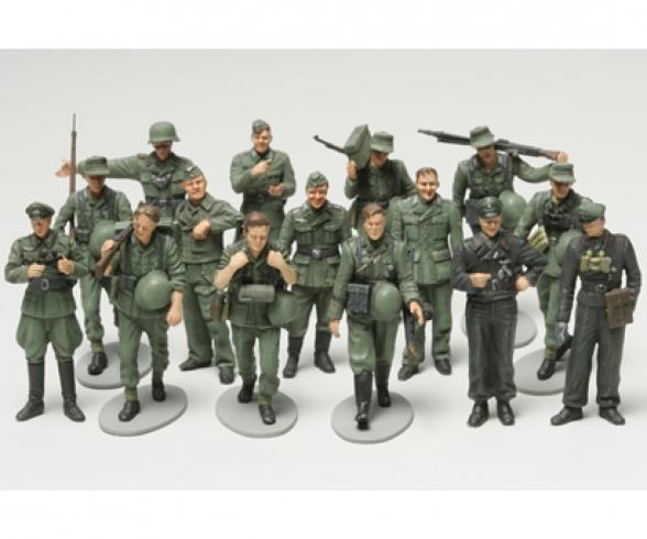 1:48 WWII Figure-Set Ger.Inf.Maneuv.(15), model kit