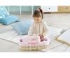 Cor.MGP 36-42cm Couffin rotin peluche