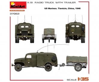 1:35 K-51 Radio Truck w/ Trailer