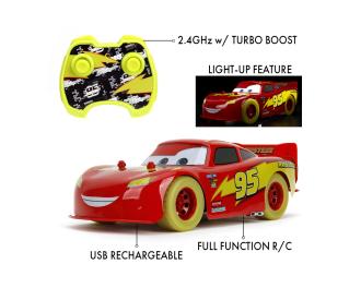 RC Lightning McQueen Glow Racers 1:14