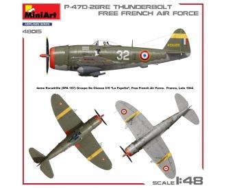 1:48 P47D-28RE französische Luftwaffe Basic Kit