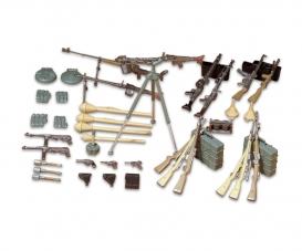 1:35 Diorama-Set Ger. Weapons Inf.(24), model kit