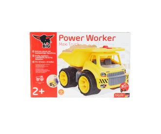 BIG Power Worker Maxi Dump Truck with Tipping Bed and Soft Tyres
