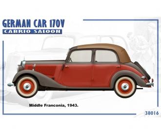 1:35 Voiture allemande Type 170V Cabrio