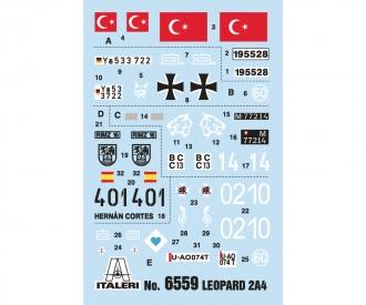 Leopard 2A4 Model Kit 1:35 with 5 Decal Versions