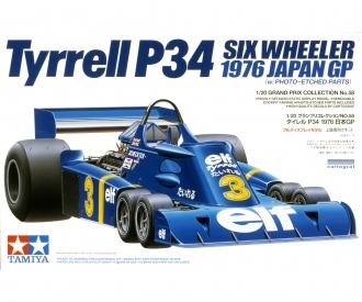 1:20 Tyrell P34 `76 JPGP mit Photoätzteilen