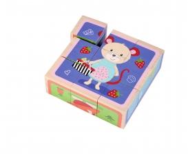 Eichhorn Friends Picture Cube, 9 pcs.