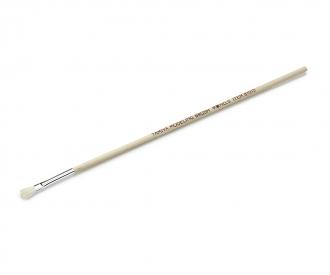 Flat Brush No. 0, modeling brush, 4 mm