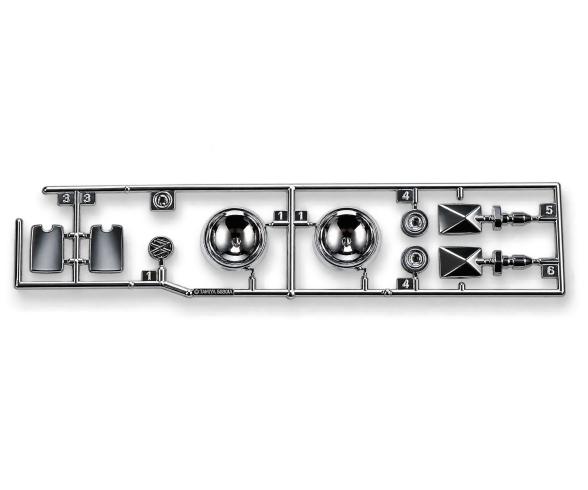 Q Parts Mirror Chrome Parts Set for Mt.Beetle