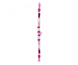 Wooden Bead Set Flower
