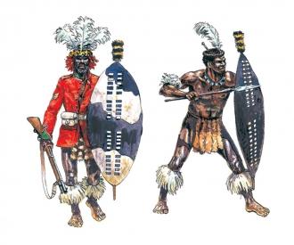 1:72 Zulu Wars - Guerrier ZULU