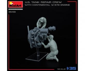 1:35 U.S. Tank Rep. Crew w. W-670 Engine