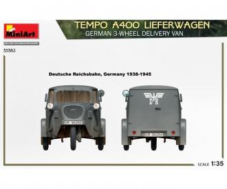 1:35 Tempo A400 Lieferwagen RK 3Rad