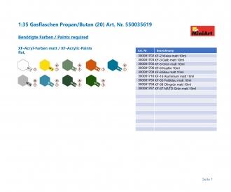 1:35 Propane/Butane Cylinders (20)