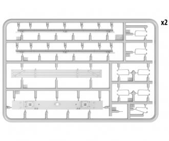 1:35 Railway Non-brake Flatbed 16,5 t