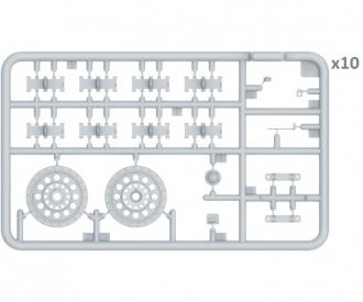 1:35 T-34/85 Running Gear Late Type