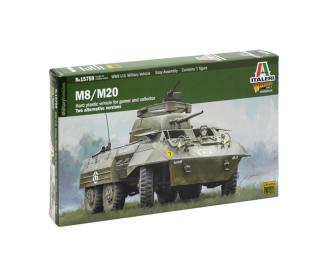 Italeri M8 / M20 Model Set 1:56 with Driver