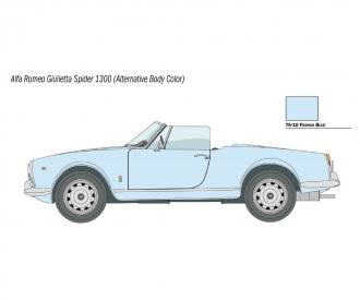 Alfa Romeo Giulietta Spider 1300 Model Kit 1:24
