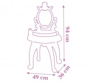 Smoby Disney Princess 2 in 1 dressing table