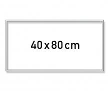 Aluminium Frame Silver 40 x 80 cm - Painting by Numbers