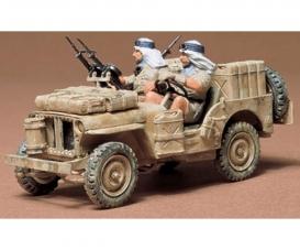1:35 British S.A.S Jeep, plastic model kit