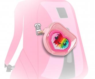 Art&Fun Beadbag Heart – Sac à perles à repasser