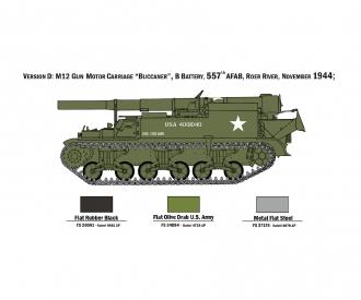 1:72 US M12 GMC Howitzer