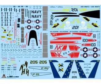 Italeri F-14A TOMCAT Aircraft Model Kit 1:48