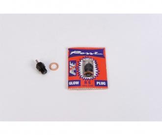 Glow Plug Rossi R5, model engine spare part