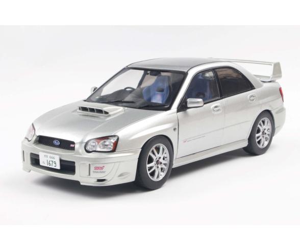 Subaru Impreza WRX, miniature en métal moulé, 1:18