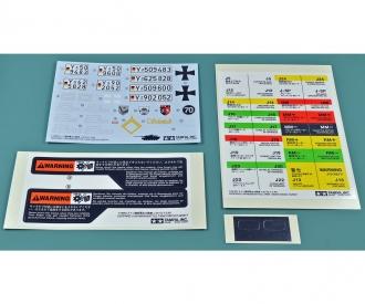 Decal Bag for 56020, model accessory, Leopard 2 A6