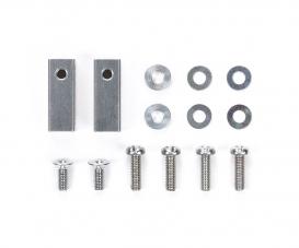 Servo Mount Short, RC chassis accessory, aluminum