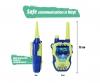 Walkie Talkie Police 2.4 GHz with 2 Handsets