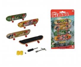Set de finger skateboard, 4 pièces