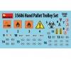 MiniArt Hand Pallet Truck Set Model Kit 1:35