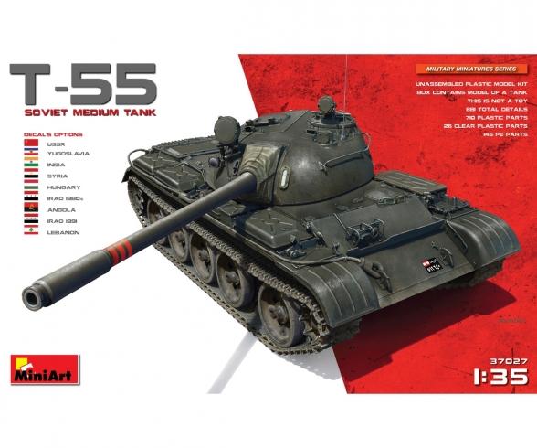 1:35 T-55 Sov. Char moyen