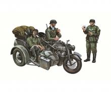 1:35 Motorcycle side car Zündapp KS750