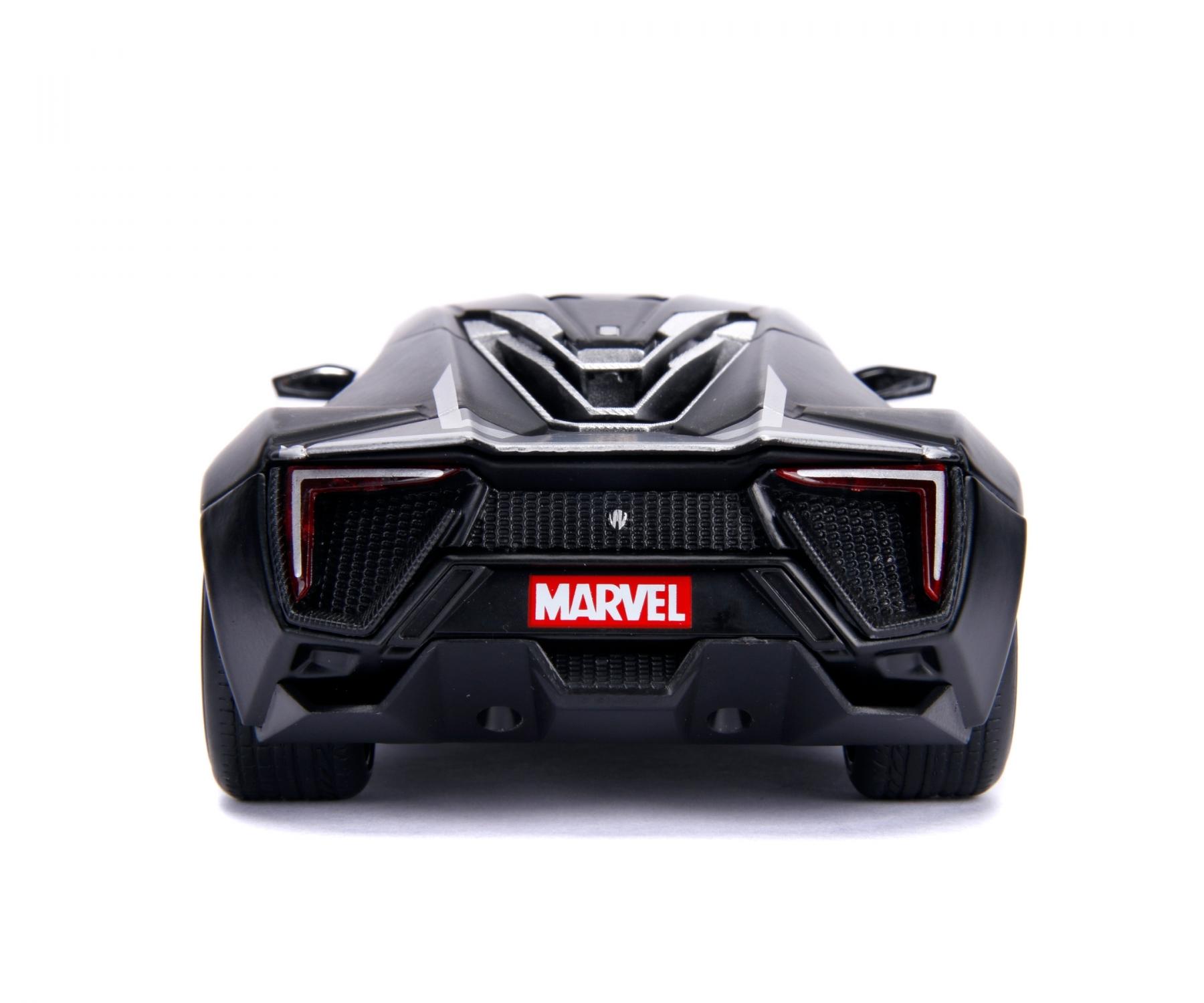 Black Panther & Lykan Hypersport 1:24 - modèle Jada Toys - Prix & Rareté