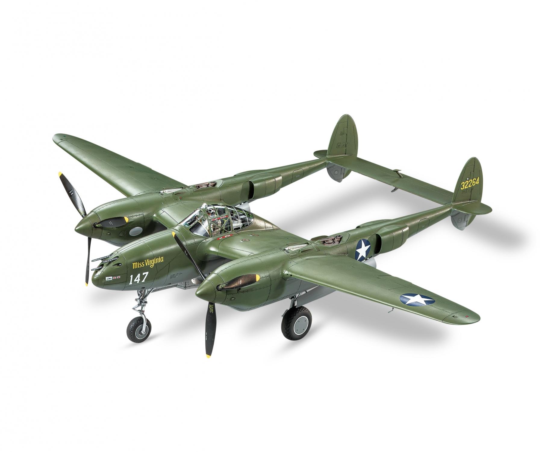 MGC P-38 militärish modell Buy 1:48 US P-38 F:G Lightning online | Tamiya